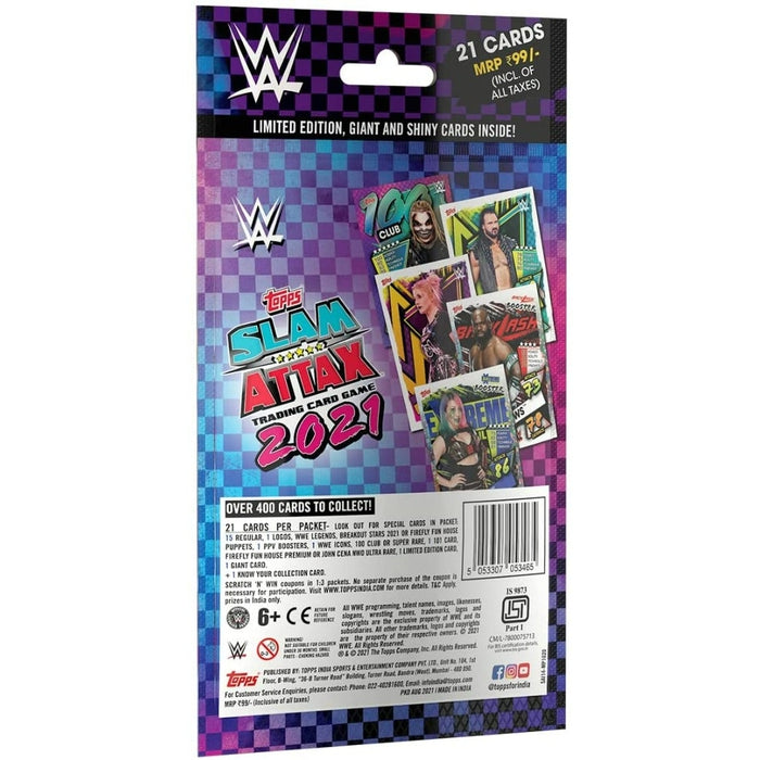 WWE Slam Attax 2021 Edition (Multi Pack)