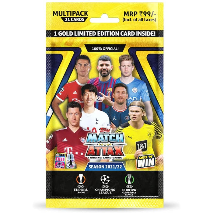 UEFA Champions League 2021 22 TCG Collection Multipack