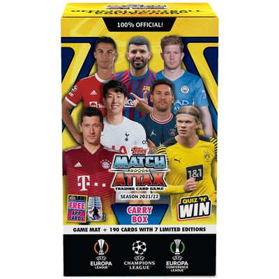 UEFA Champions League 2021 22 TCG Collection Carry Box