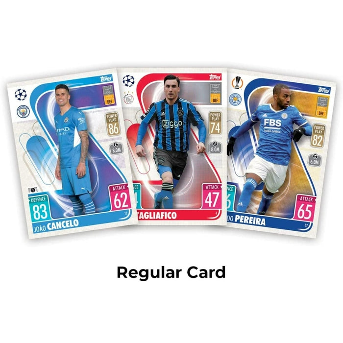 UEFA Champions League Match Attax 2021/22 TCG Collection Power Pack I Football Cards | Champions League Cards| Europa League Cards | Match Attax Extra