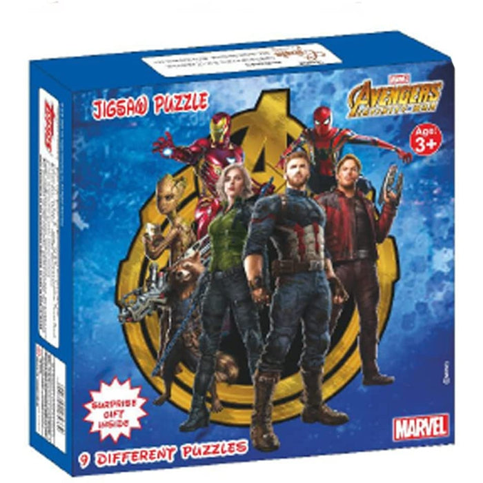 Marvel Avengers 9-in-1 Puzzle Game