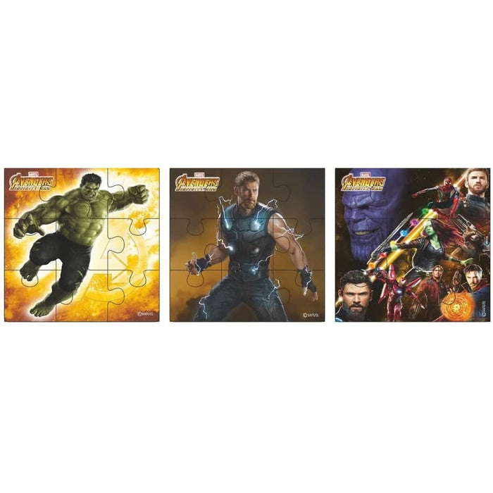 Marvel Avengers 9-in-1 Puzzle Game