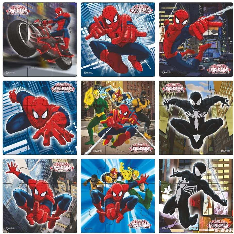 Marvel Spiderman 9-in-1 Puzzle Game