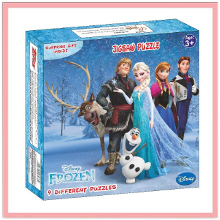 Frozen 9-in-1 Puzzle Game