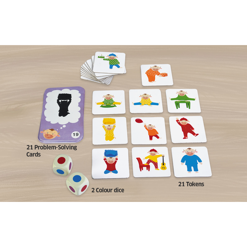 Pajama Party Fun Educational Colour Matching, Logic Preschool Brain Game for Kids