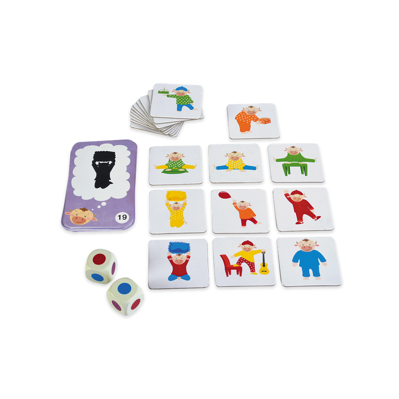 Pajama Party Fun Educational Colour Matching, Logic Preschool Brain Game for Kids