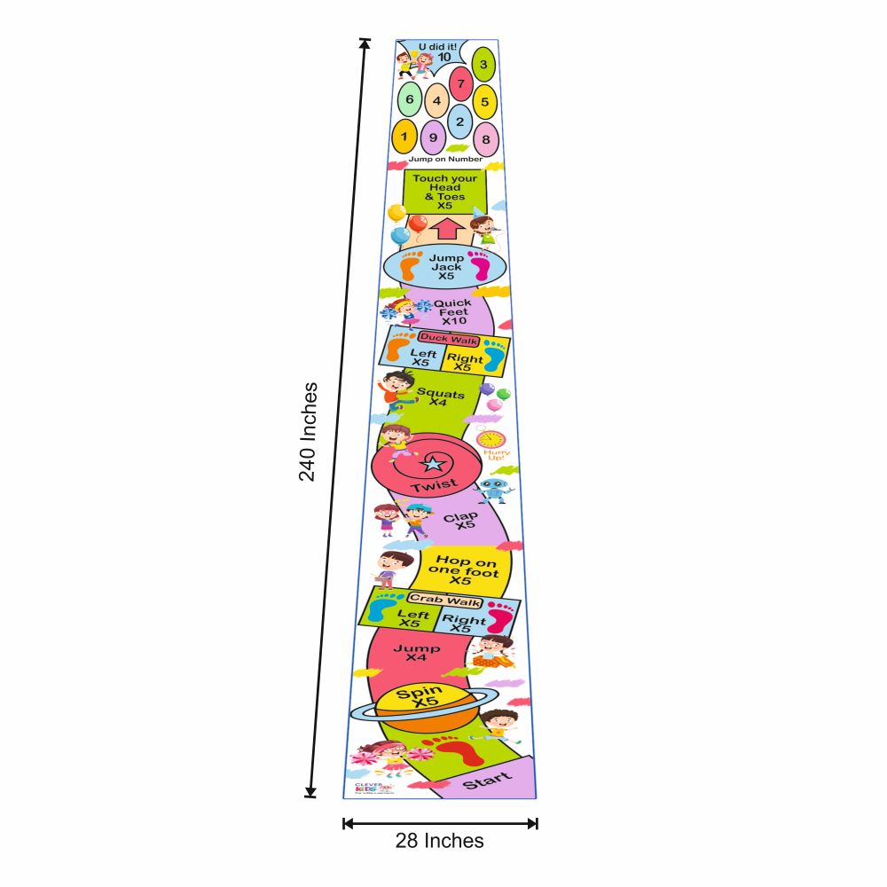 Hopscotch Party Time (Activity Mat)