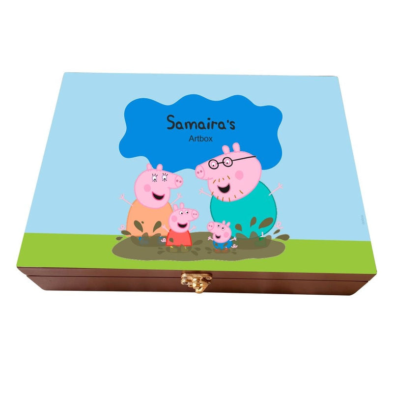 Personalised Artbox - Peppa Pig (COD Not Available)