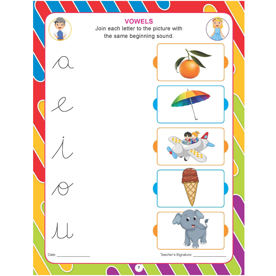 Kindergarten English Work Book