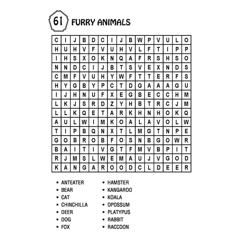Super Word Search Activity Book Part - 1