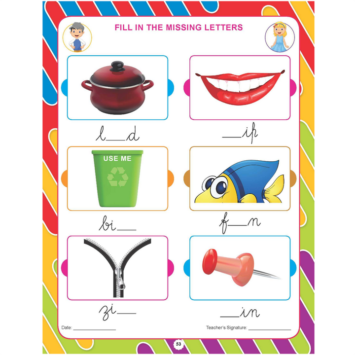 Kindergarten English Work Book