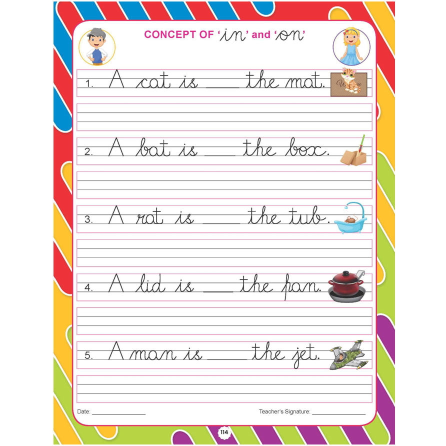 Kindergarten English Work Book