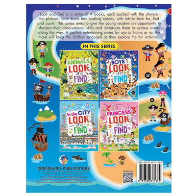 Look and Find- Boys Activity Book