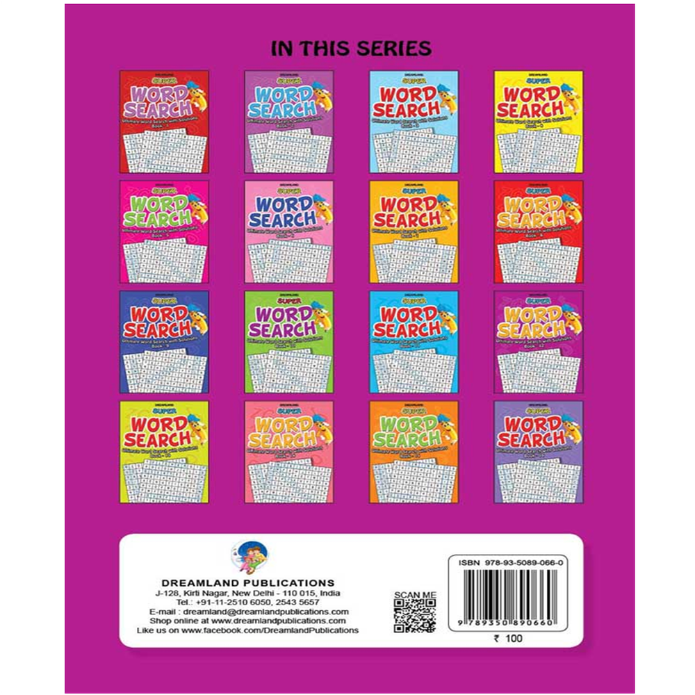 Super Word Search Activity Book Part - 1