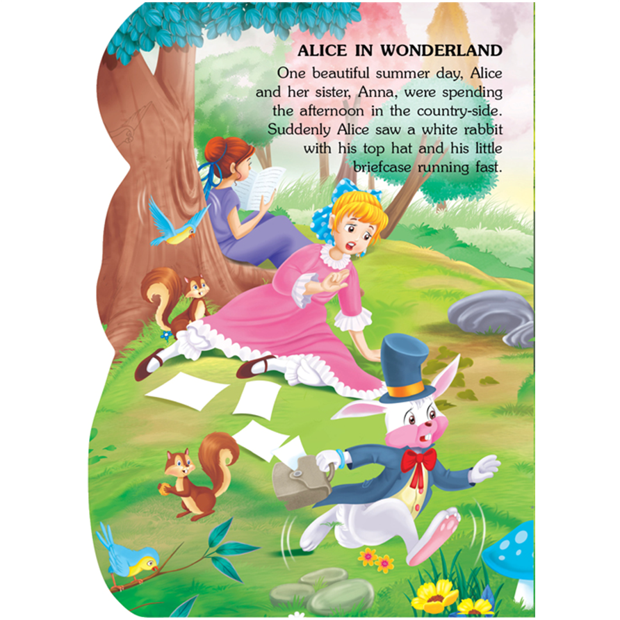 Wonderful Story Board book- Alice In Wonderland