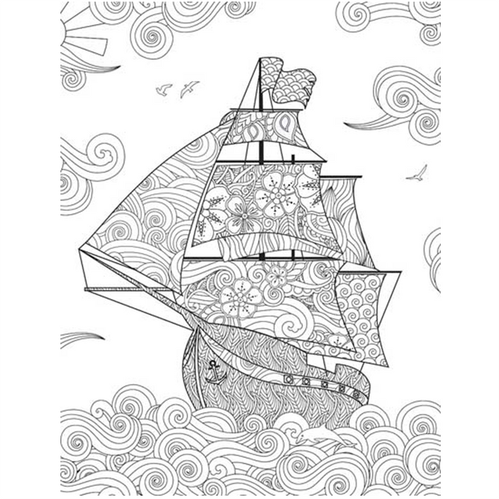 Dreamlike- Colouring Book for Adults