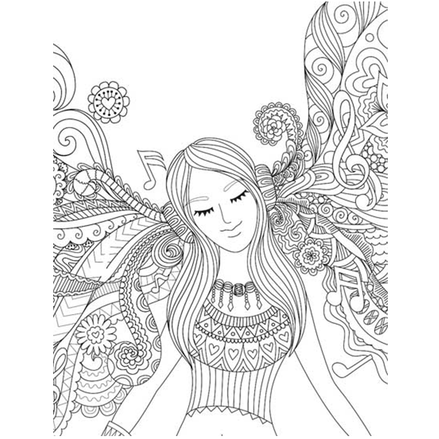 Dreamlike- Colouring Book for Adults