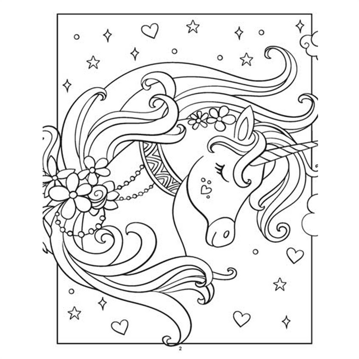 My Unicorn Colouring Book for Children Age 2 -7 Years