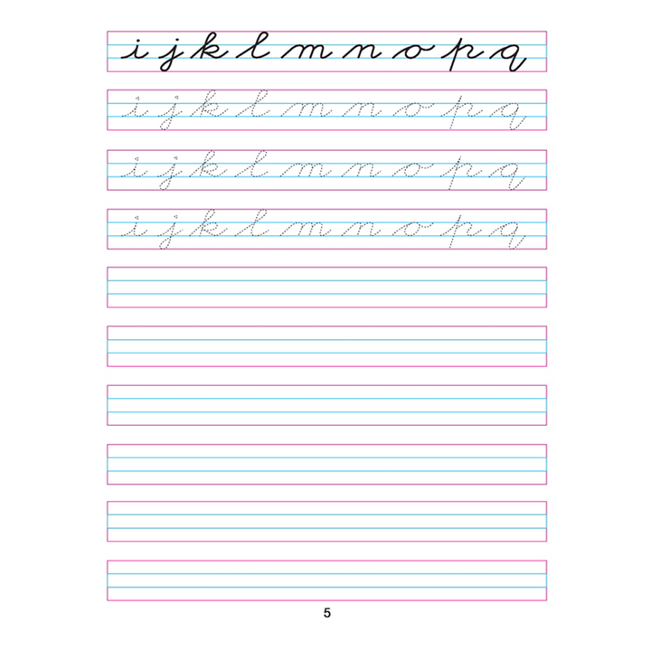 Cursive Writing Book (Joining Letters) Part 1