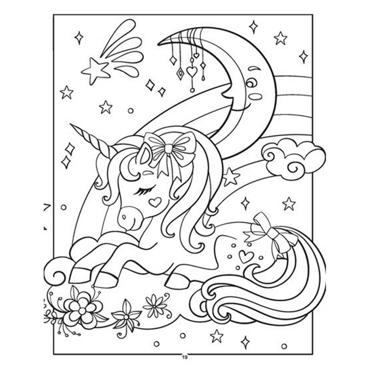 My Unicorn Colouring Book for Children Age 2 -7 Years