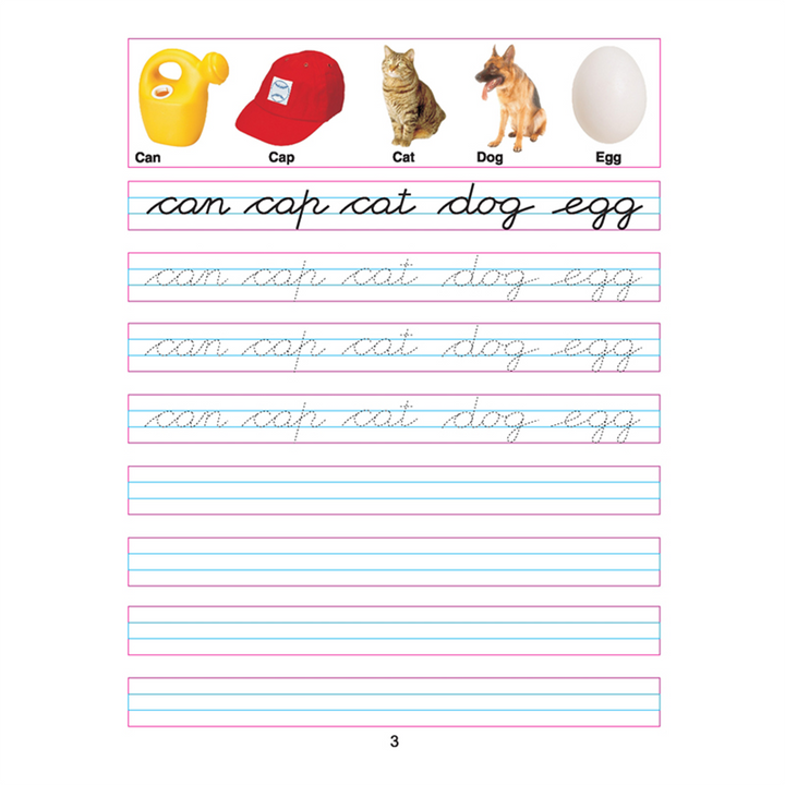 Cursive Writing Book (Words) Part 2