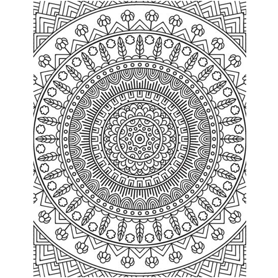 Extreme Copy Colour - MANDALA Art