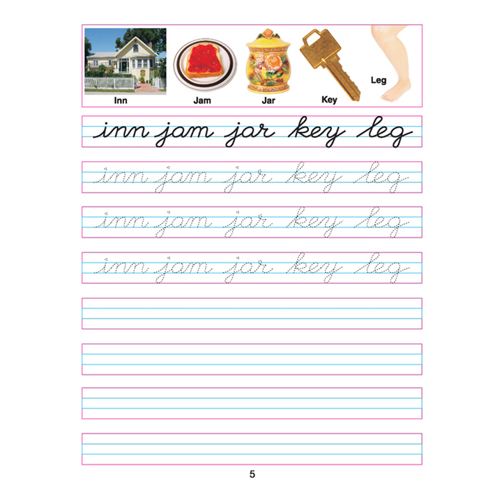 Cursive Writing Book (Words) Part 2