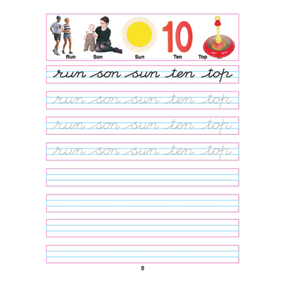 Cursive Writing Book (Words) Part 2