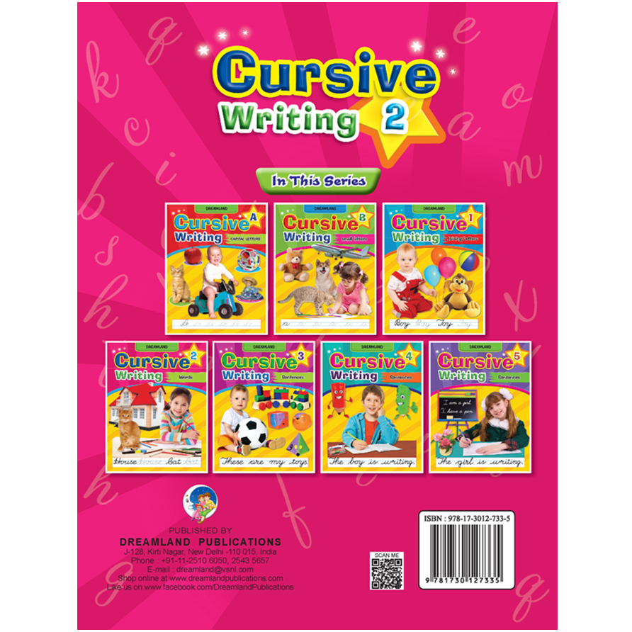 Cursive Writing Book (Words) Part 2