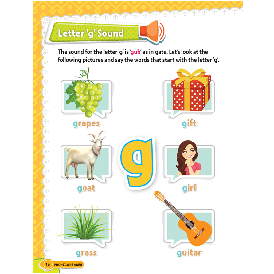 Phonics Reader -1  (Alphabet Sounds, A to Z)