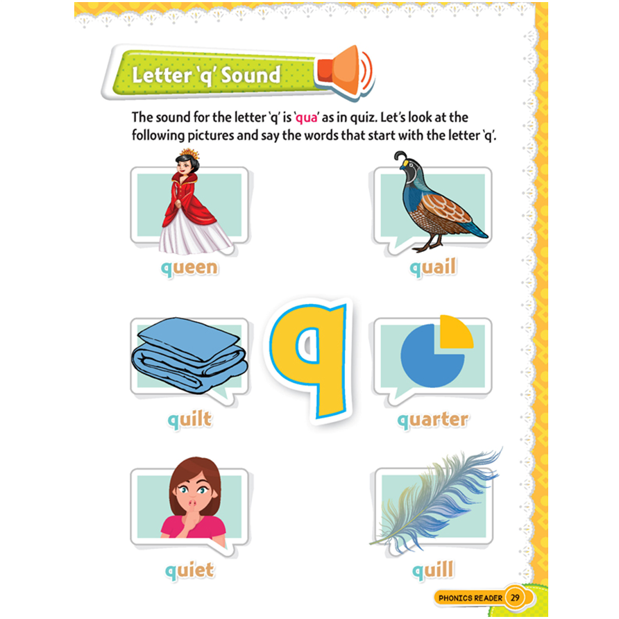 Phonics Reader -1  (Alphabet Sounds, A to Z)