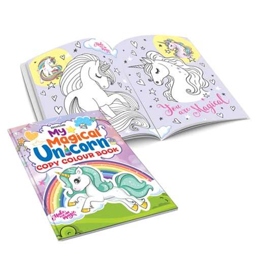 My Magical Unicorn Copy Colour Book for Children Age 2 -7 Years -  Make Your Own Magic Colouring Book