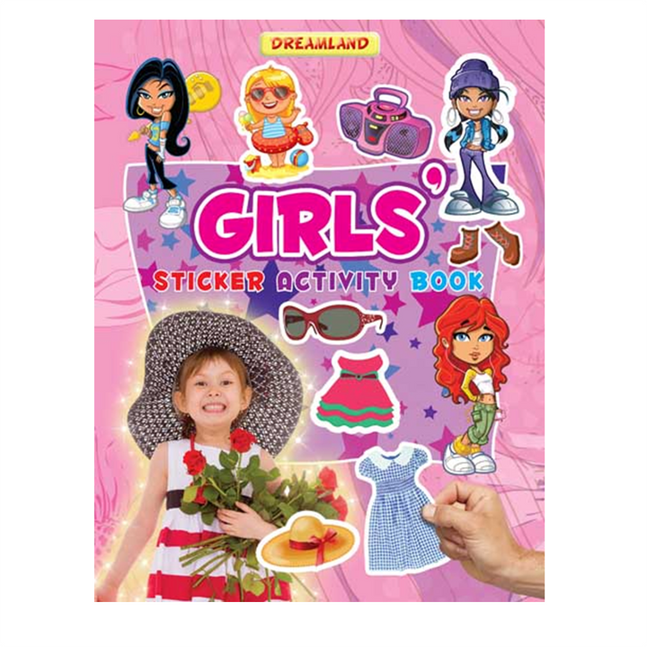 Sticker Activity Book - Girls