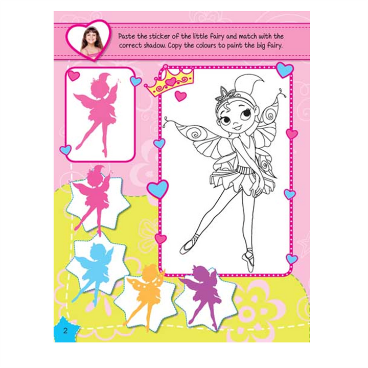 Sticker Activity Book - Girls