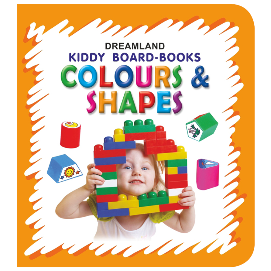 Kiddy Board Book - Colours & Shapes