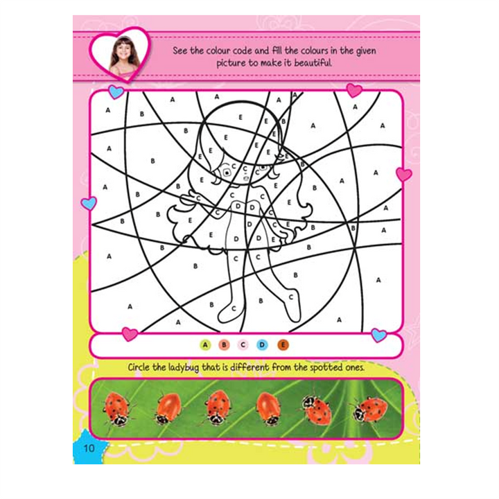 Sticker Activity Book - Girls