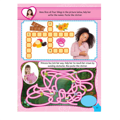 Sticker Activity Book - Girls