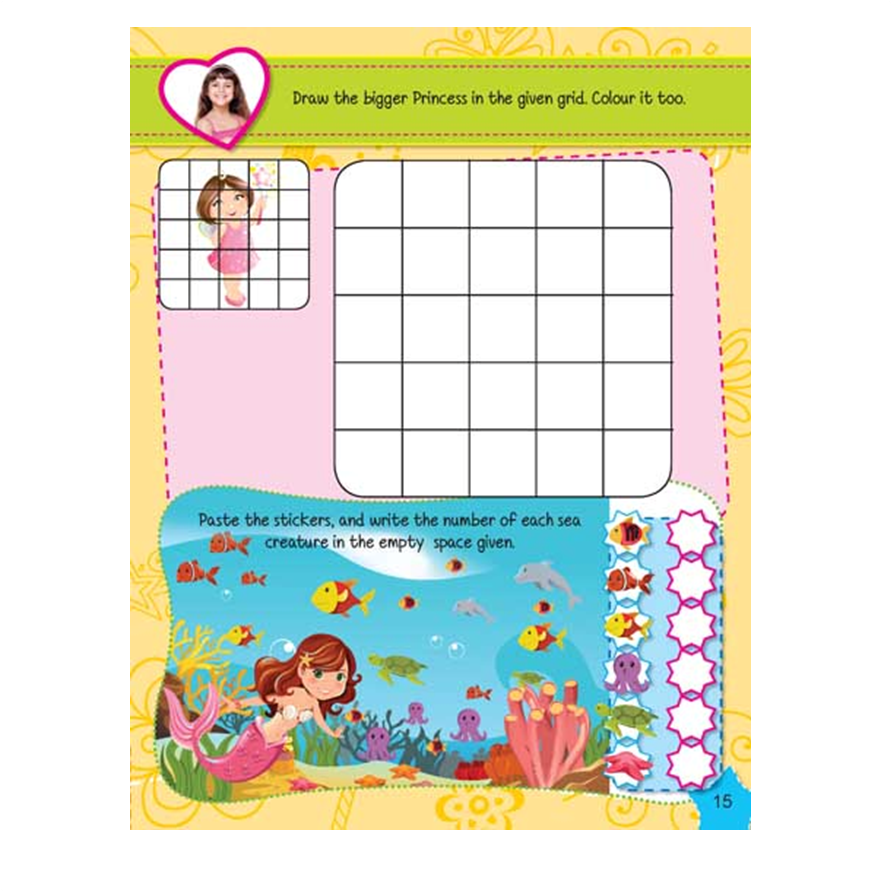 Sticker Activity Book - Girls