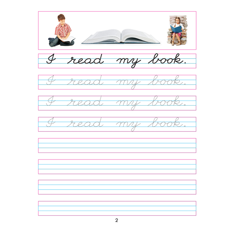 Cursive Writing Book (Sentences) Part 3