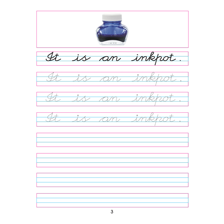 Cursive Writing Book (Sentences) Part 3