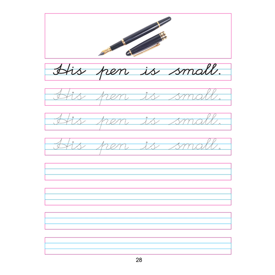 Cursive Writing Book (Sentences) Part 3