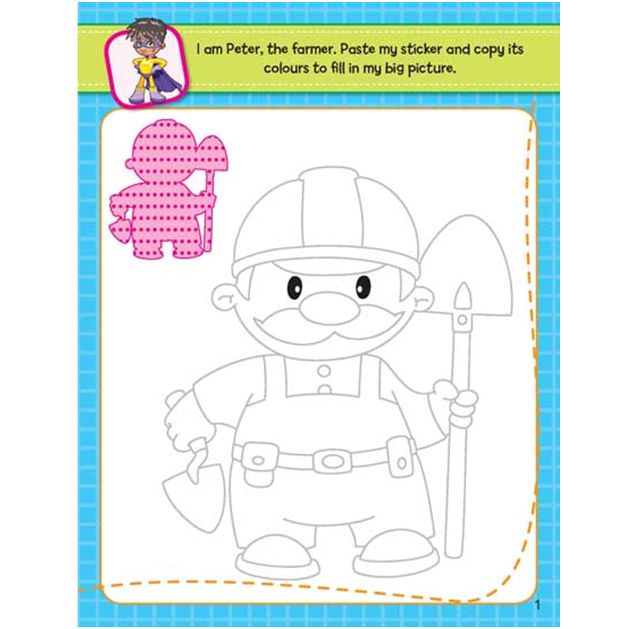 Sticker Activity Book - Boys