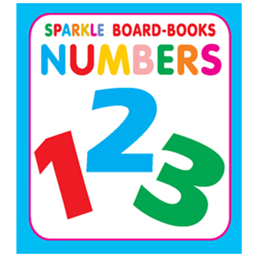 Sparkle Board Book - Numbers Activity Book