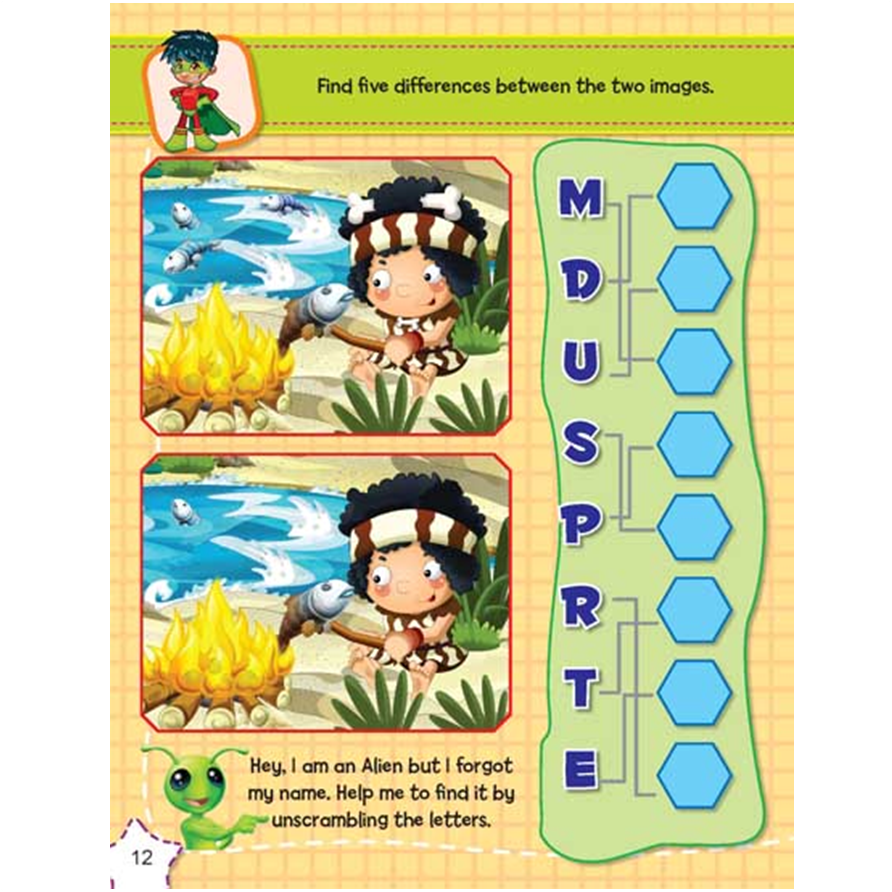 Sticker Activity Book - Boys