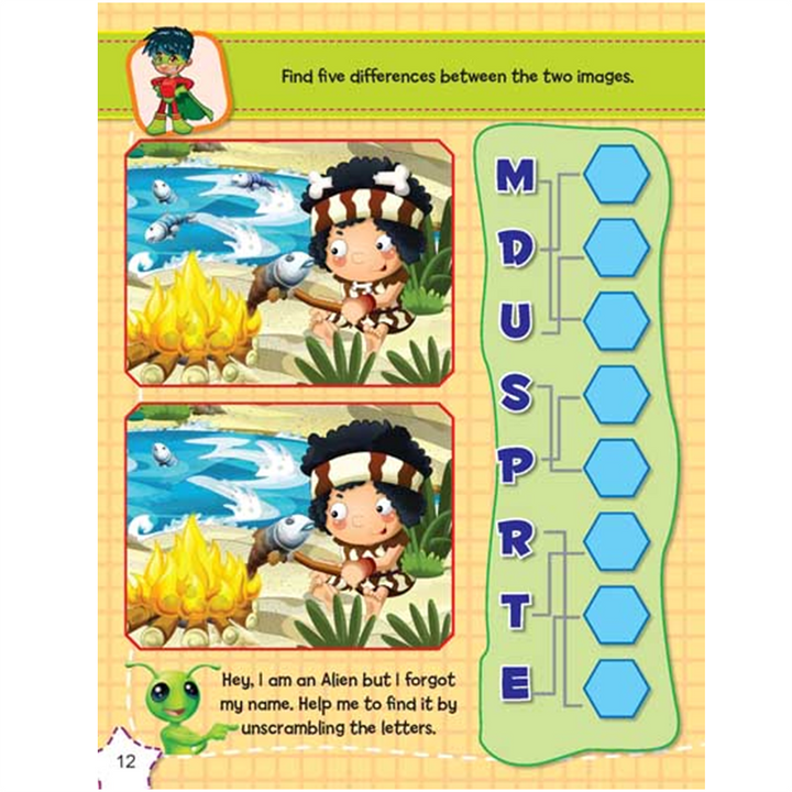 Sticker Activity Book - Boys