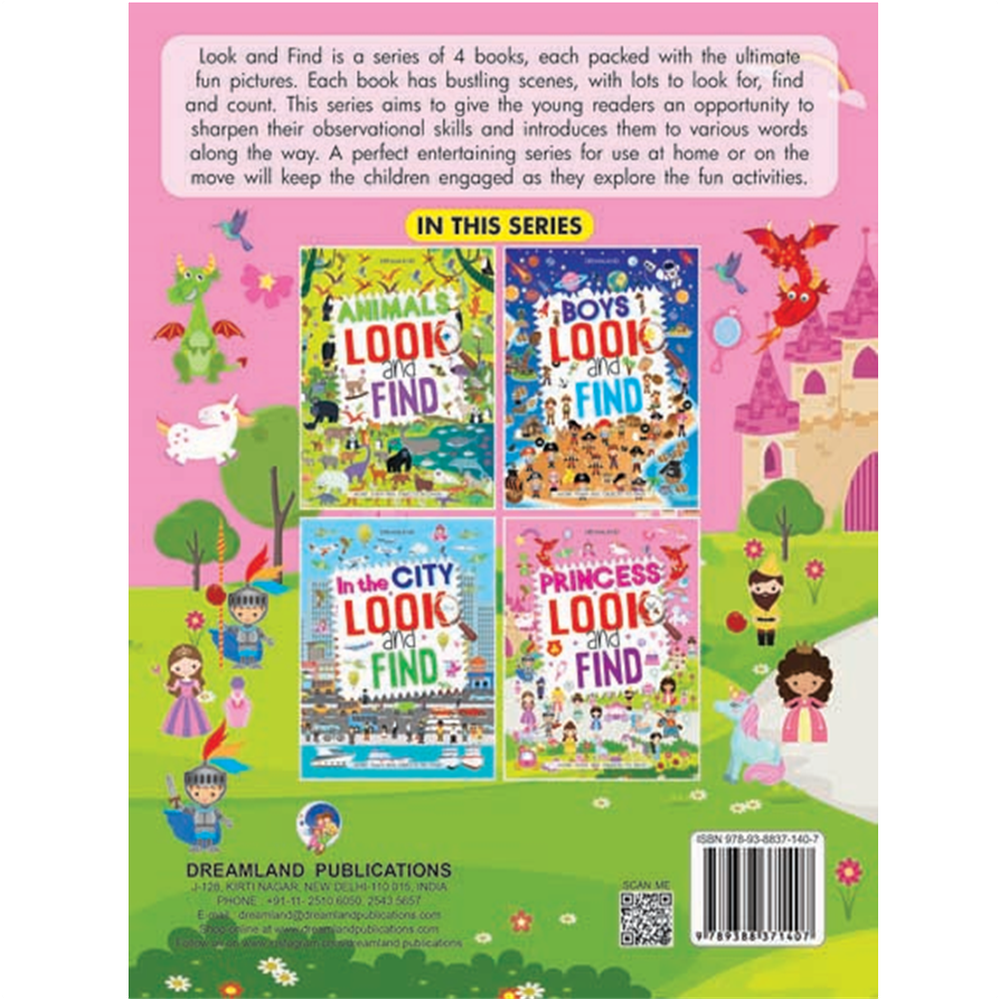 Look and Find- Princess (Back)