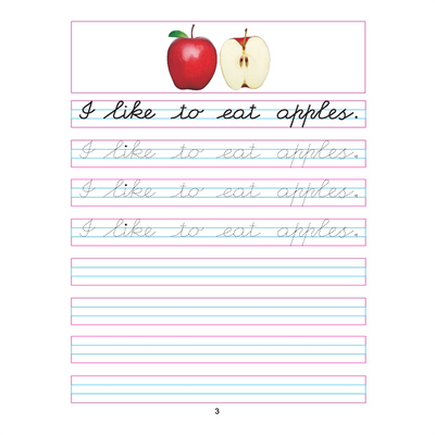 Cursive Writing Book (Sentences) Part 5