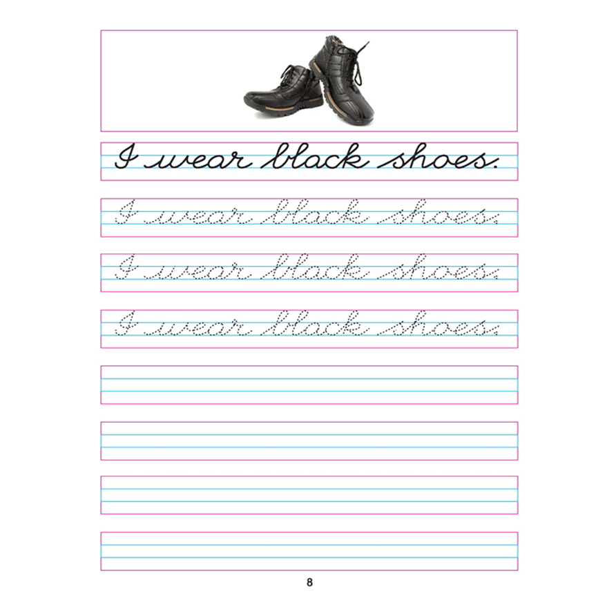 Cursive Writing Book (Sentences) Part 5