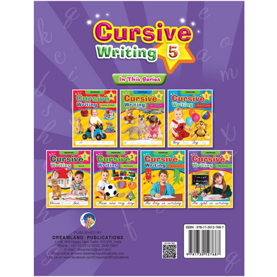 Cursive Writing Book (Sentences) Part 5