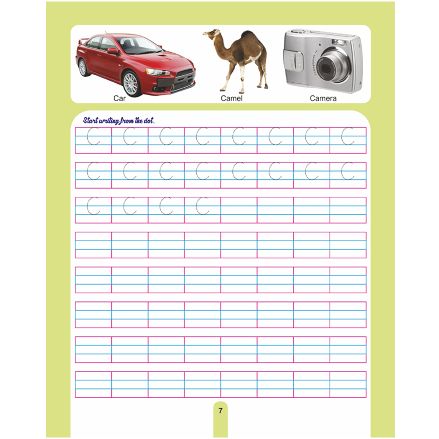 Pattern Writing Book part A
